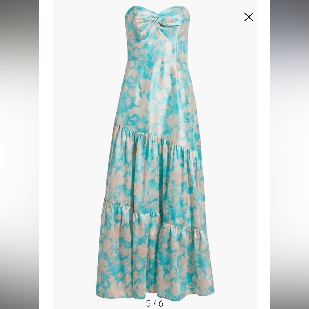 Hutch Phoebe Strapless Maxi Dress - Picture 5 of 8